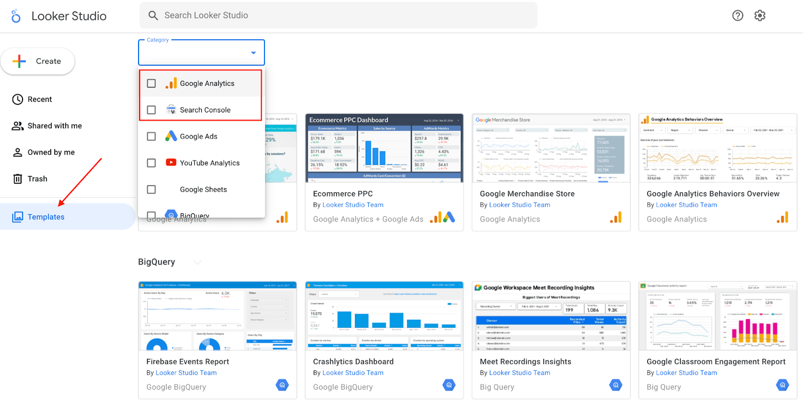 Google Data Studio - Visualizations