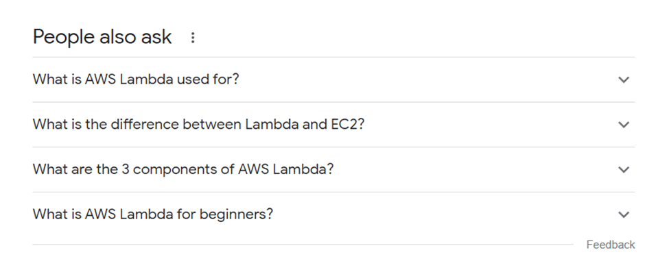 Google Keywords Idea - People also ask