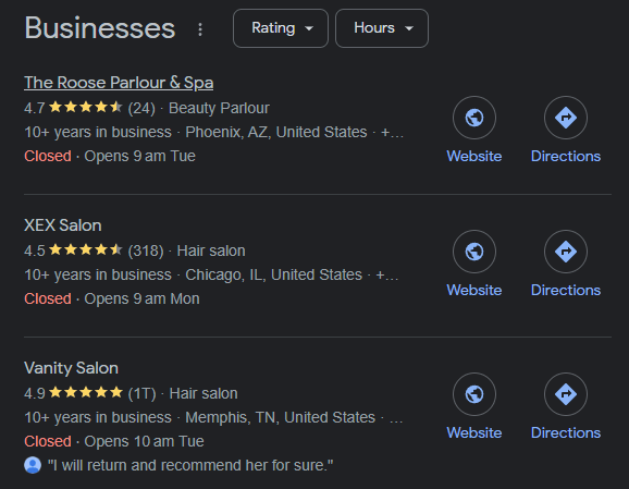 Google my business for Local SEO ranking