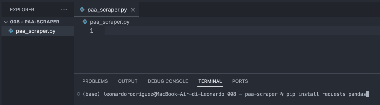 Sending Our Request Through ScraperAPI