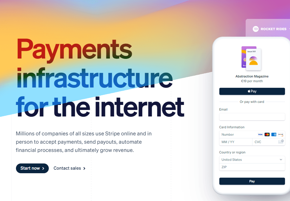 Stripe - Payments Infrastructure for the Internet