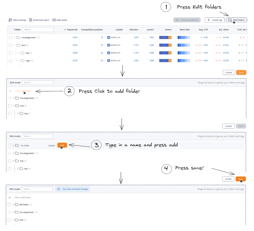 Aide — Balises statiques et mots-clés de balisage — AccuRanker