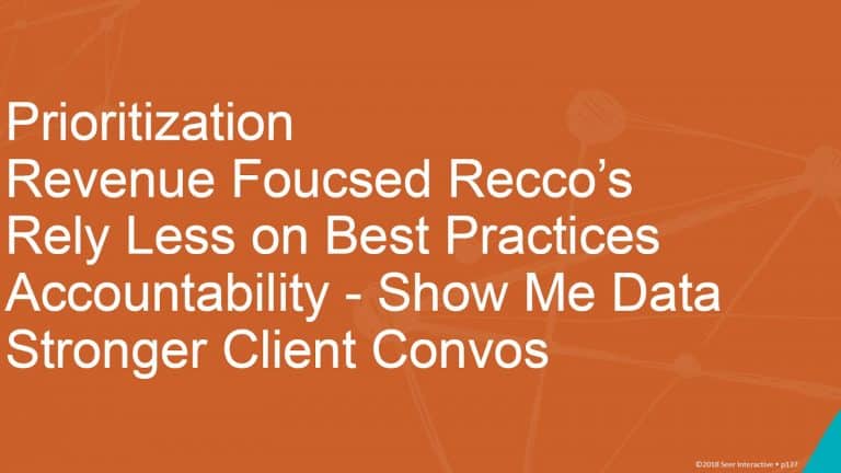Wil’s company change conversations with clients - main points