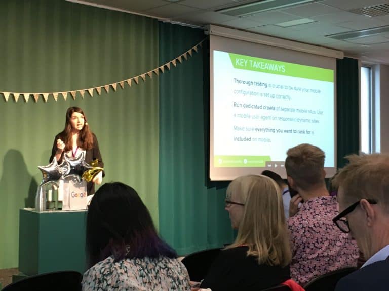Rachel Costello at SearchStars 2018